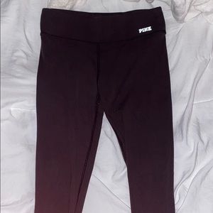 PINK fleece lined leggings